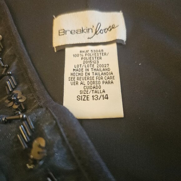 BLACK DRESS HOLIDAY SPARKLER BY BREAKEN' LOVE - Picture 9 of 9